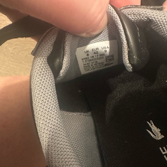 Lacoste black dressy shoes - Picture 8 of 8